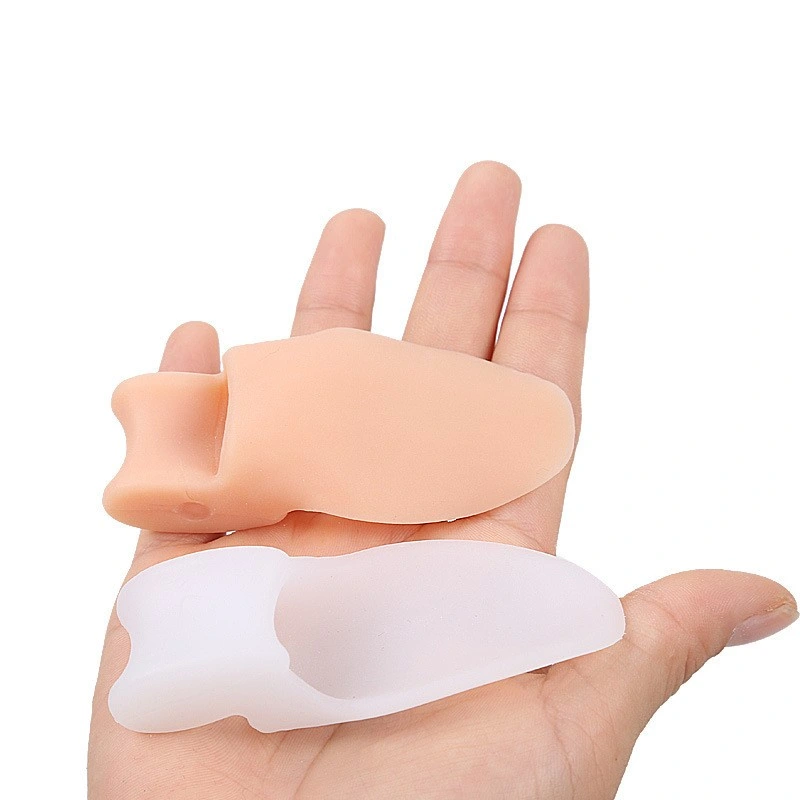 Anti-Bacteria Reusable Soft Gel Silicone Bunion Toe Corrector Separator